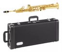 SAXOFON SOPRANO SIB JUPITER LAQUEADO C/ESTUCHE JSS1000