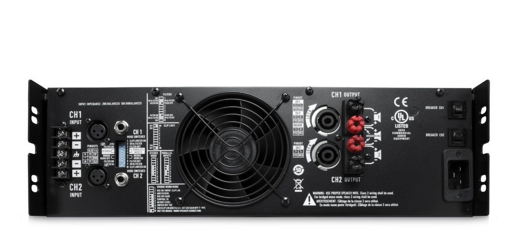 PODER AMPLIFICADO QSC DE 2 CANALES 4000W RMX4050A