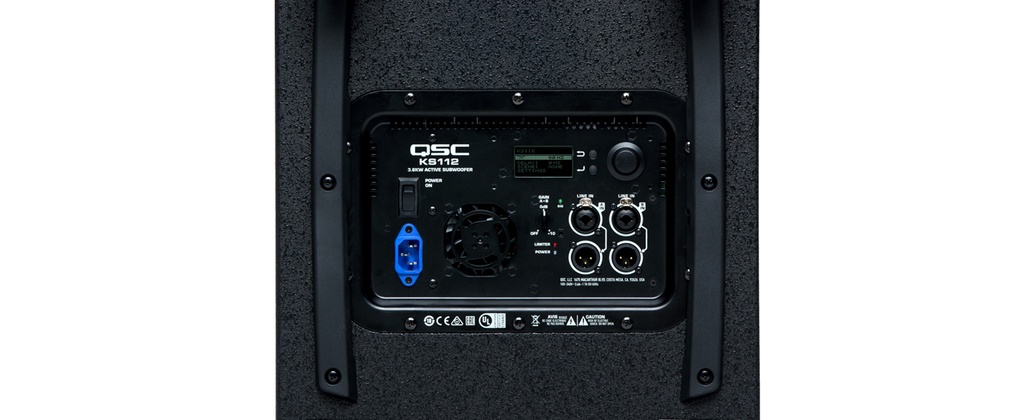 SUBWOOFER 12" QSC KS ACTIVO CARDIOIDE 2000W KS112