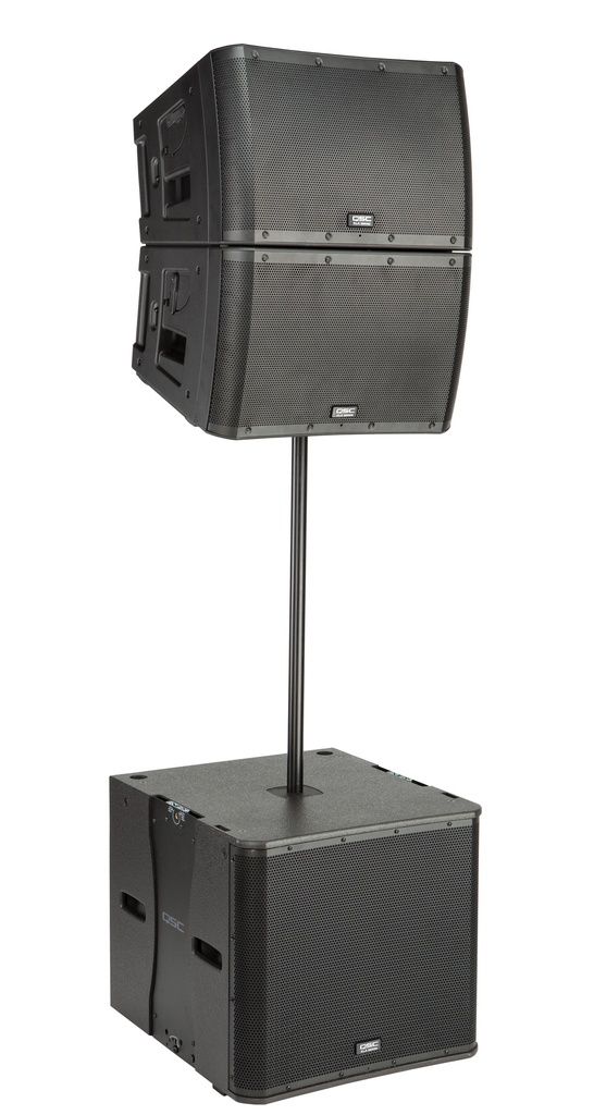 SUBWOOFER 18" QSC KLA ACTIVO PARA ARREGLO LINEAL 1000W KLA181BK