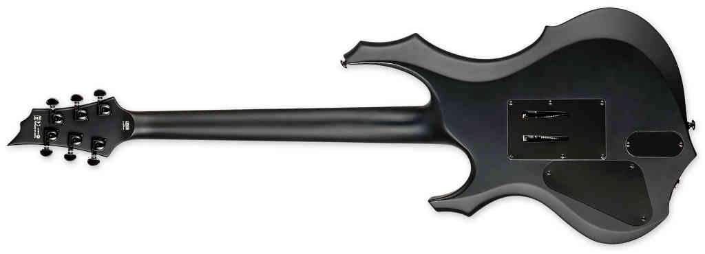GUITARRA ELECTRICA LTD F BLACK METAL BLACK SATIN LFBKMBLKS