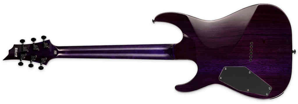 GUITARRA ELECTRICA LTD H-200FM SEE THRU PURPLE LH200FMSTP