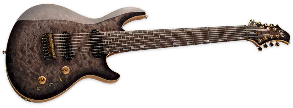 GUITARRA ELECTRICA LTD JR-608 FADED BLUE SUNBURST LJR608QMFBSBF