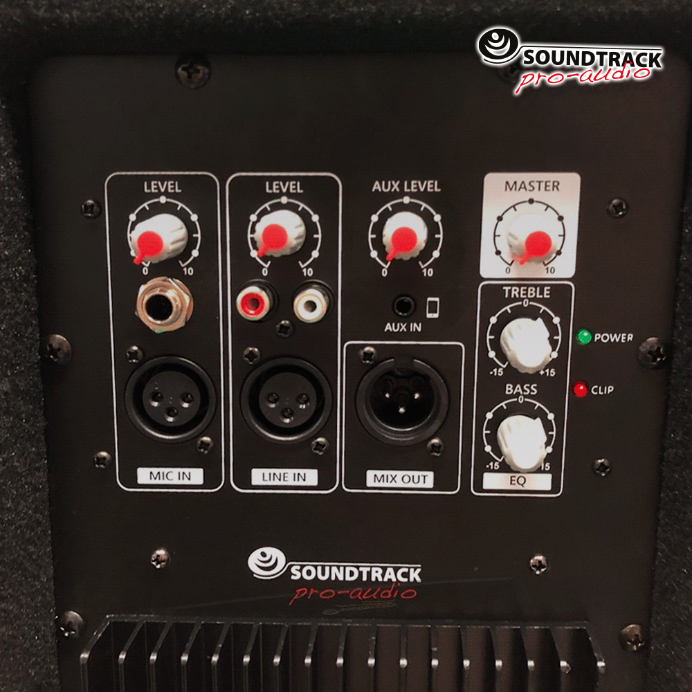 BAFLE ACTIVO SOUNDTRACK 15",200W,RS TITAN-15P