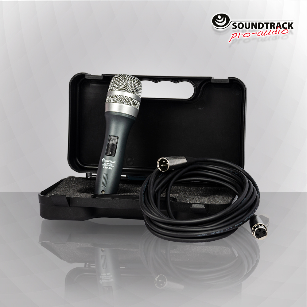 MICROFONO DINAMICO SOUNDTRACK METAL PRO300