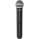 SISTEMA INALÁMBRICO SHURE CON MICRÓFONO DE MANO Y RECEPTOR PARA RACK BLX24/PG58-J11