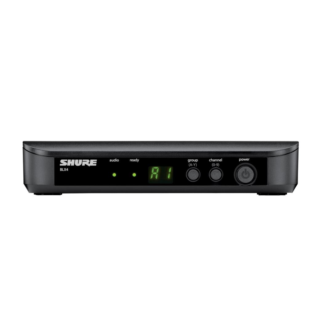 SISTEMA INALÁMBRICO SHURE CON MICRÓFONO DE MANO Y RECEPTOR PARA RACK BLX24/PG58-J11