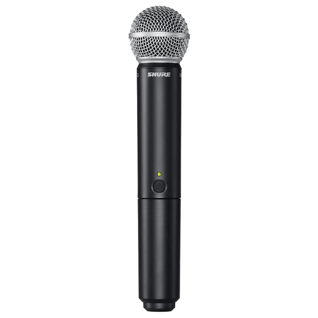SISTEMA INALÁMBRICO SHURE CON MICRÓFONO DE MANO Y RECEPTOR BLX24/SM58-J11