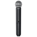 SISTEMA INALÁMBRICO SHURE CON MICRÓFONO DE MANO Y RECEPTOR BLX24/SM58-J11