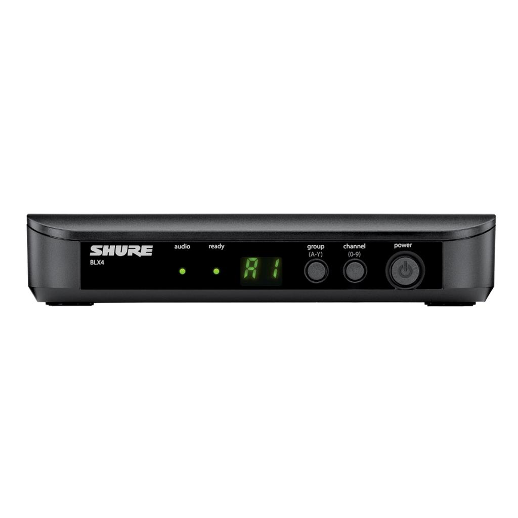 SISTEMA INALÁMBRICO SHURE CON MICRÓFONO DE MANO Y RECEPTOR BLX24/SM58-J11
