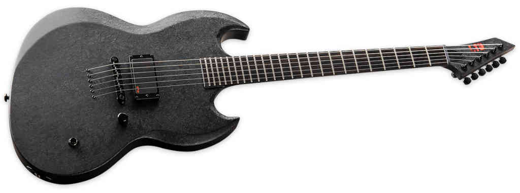 GUITARRA ELECTRICA LTD RM-600 BLACK MARBLE SATIN LRM600BMS