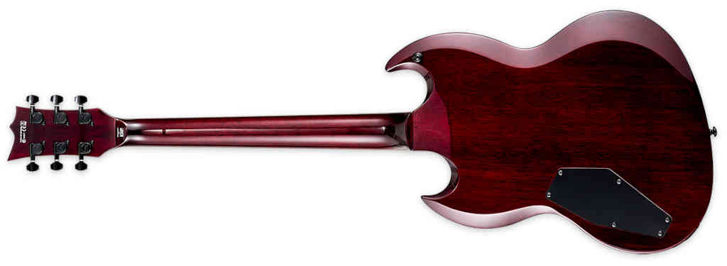 GUITARRA ELECTRICA LTD VIPER-256 SEE THRU BLACK CHERRY