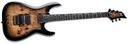 GUITARRA ELECTRICA ESP H1001 BLACK NATURAL BURST LH1001FRBPBLKNB