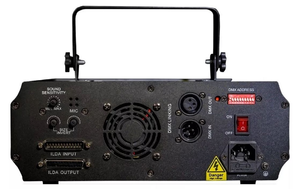 LASER 1 WATT LITETEK RGB ILDA DMX L1KRGB