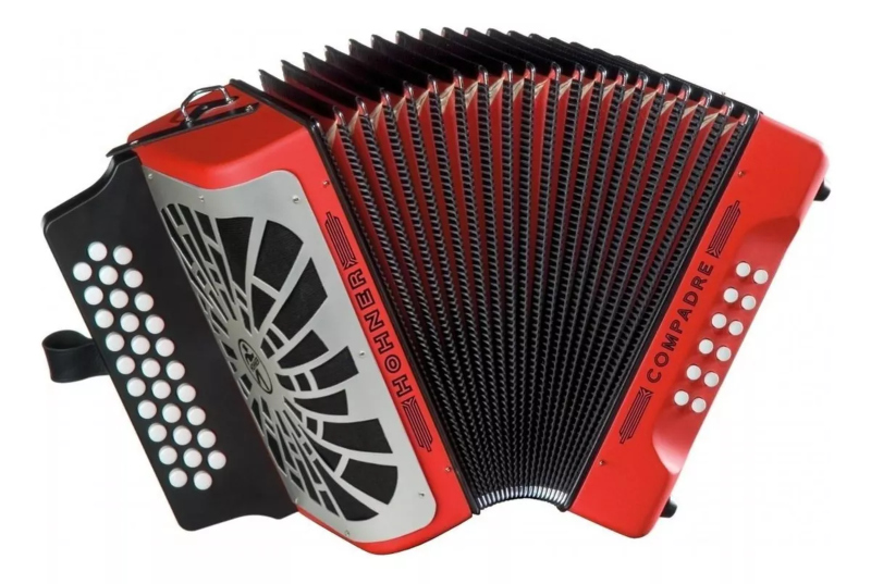 ACORDEON HOHNER "COMPADRE" C-DO-FA C/FUNDA A48241