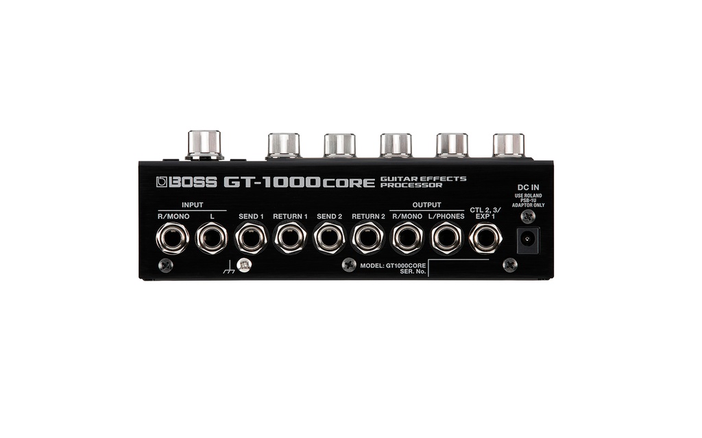 PROCESADOR BOSS DE EFECTOS PARA GUITARRA GT-1000CORE