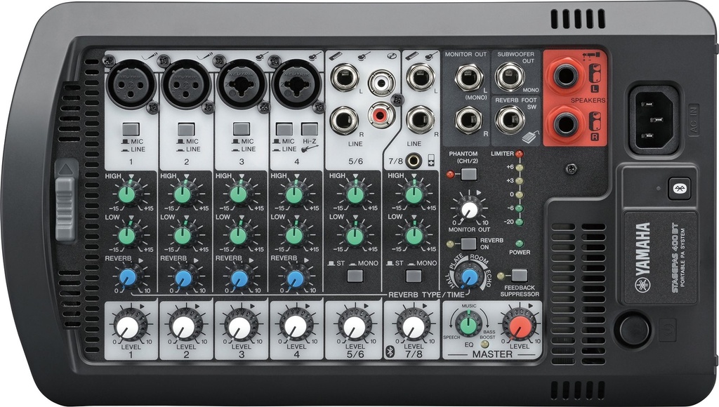 SISTEMA YAMAHA DE AUDIO PORTATIL STGPS400BTSET