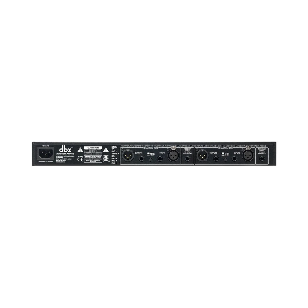COMPRESOR DUAL DBX RESPUESTA FRECUENCIA