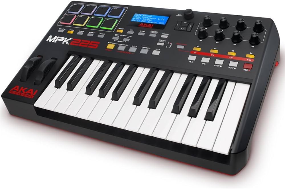 CONTROLADOR AKAI USB 25 T MPK225