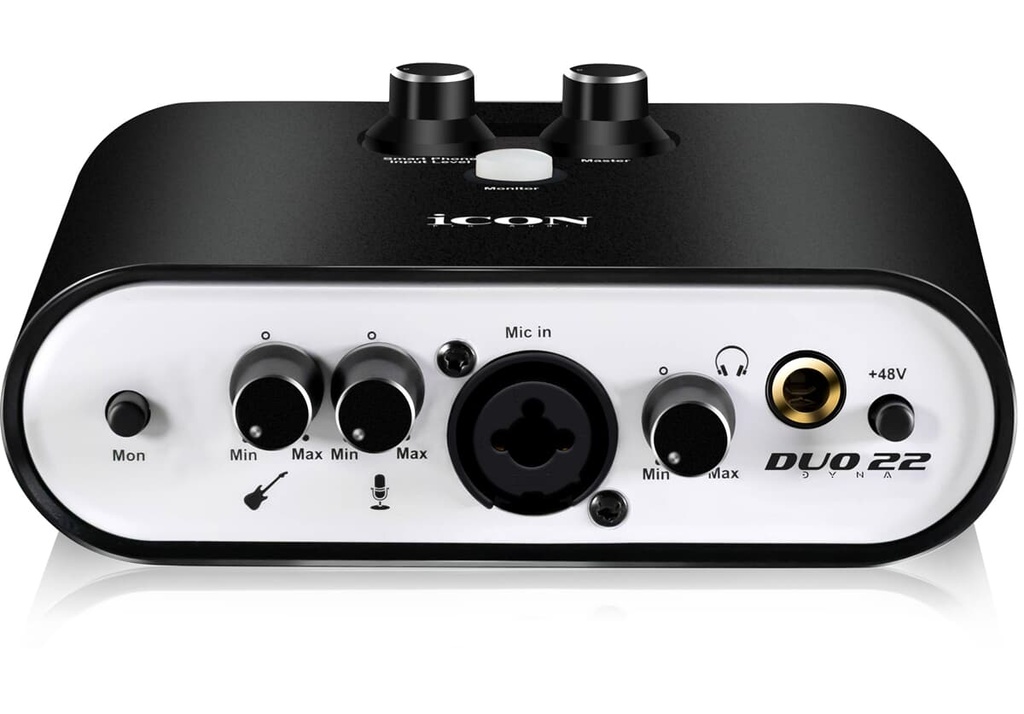 INTERFAZ DE AUDIO ICON DE 2 CANALES DUO22 DYNA