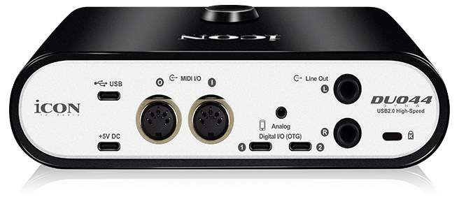 INTERFAZ DE AUDIO ICON DE 2 CANALES DUO44 DYNA