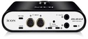 INTERFAZ DE AUDIO ICON DE 2 CANALES DUO44 DYNA
