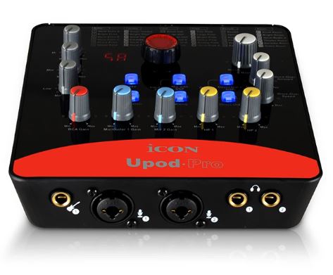 INTERFAZ DE AUDIO ICON DE 3 CANALES CON DSP UPOD PRO