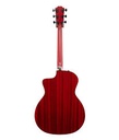 GUITARRA ELECTROACÚSTICA TAYLOR 224CE DLX LTD TRANS RED