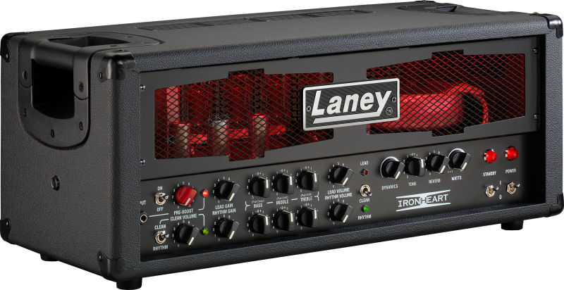 CABEZAL A BULBOS LANEY IRON HEART PARA GUITARRA DE 120W IRT120H