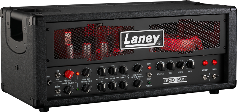 CABEZAL A BULBOS LANEY IRONHEART PARA GUITARRA DE 600W IRT60H