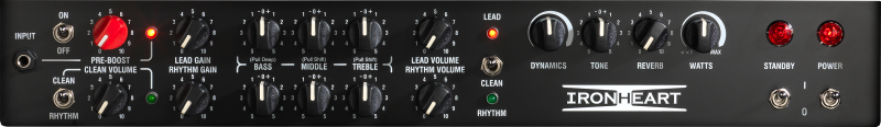 CABEZAL A BULBOS LANEY IRONHEART PARA GUITARRA DE 600W IRT60H
