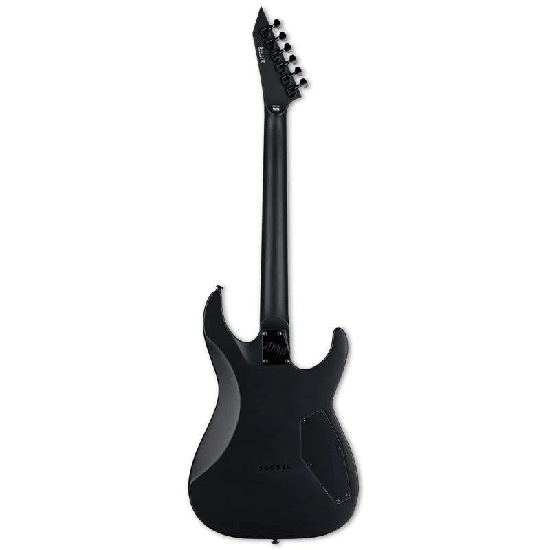 Guitarra eléctrica LTD Zurda Satin negro  LM201HTBLKSLH 719710616547