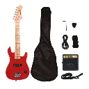 PAQUETE DE GUITARRA ELÉCTRICA INFANTIL STRAT BELLATOR ECP3ST-RD