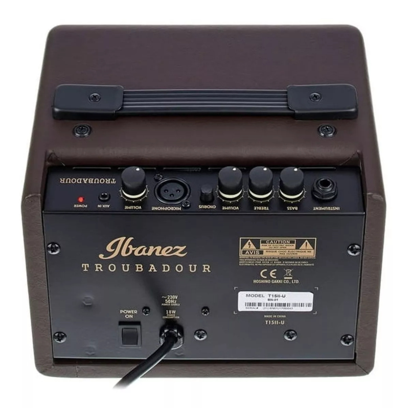 COMBO IBANEZ "TROUBADOR" P/GUITARRA ELECTROACUSTICA 15W T15II-N