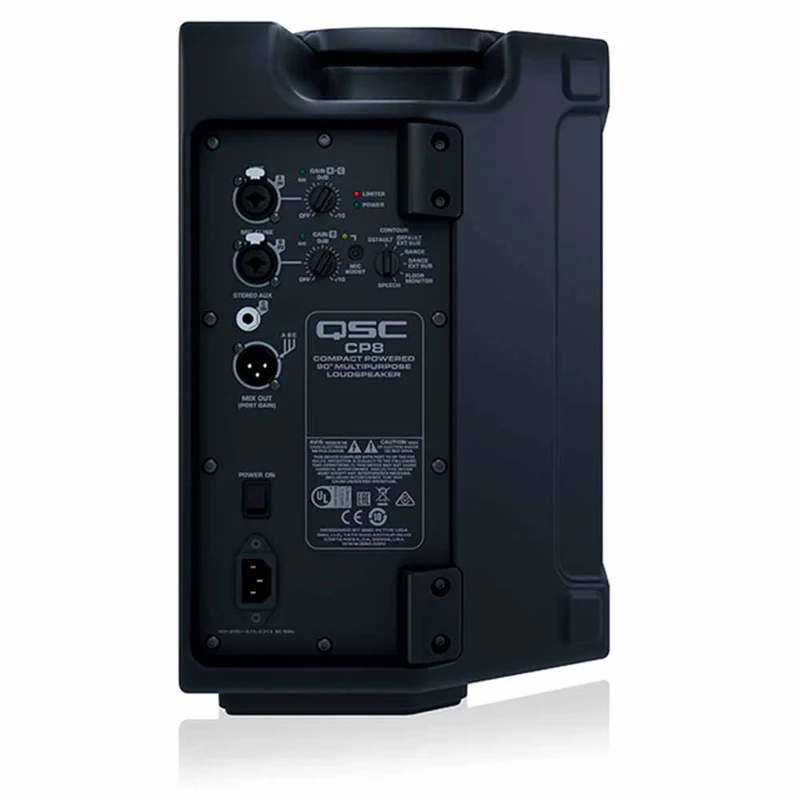 BAFLE QSC ACTIVO DE 8" 1000W CP8
