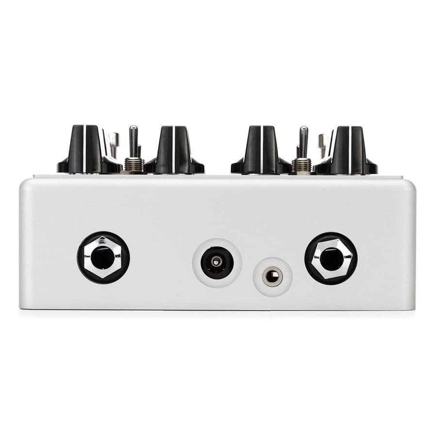 Vintage Ultra Pedal de preamplificador de bajo  Vintage V2 con entrada auxiliar