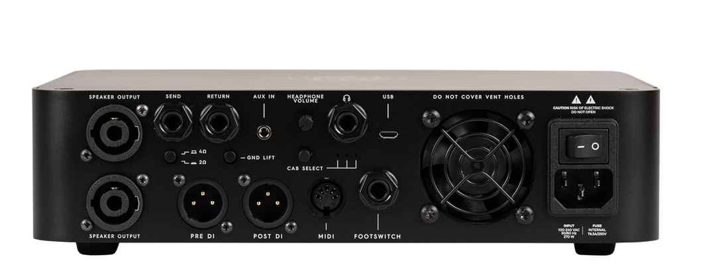 Cabezal Amplificador para Bajo Microtubes 900v2