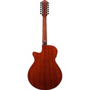 GUITARRA ELECTROACUSTICA IBANEZ 12 CDAS AEG5012-BKH
