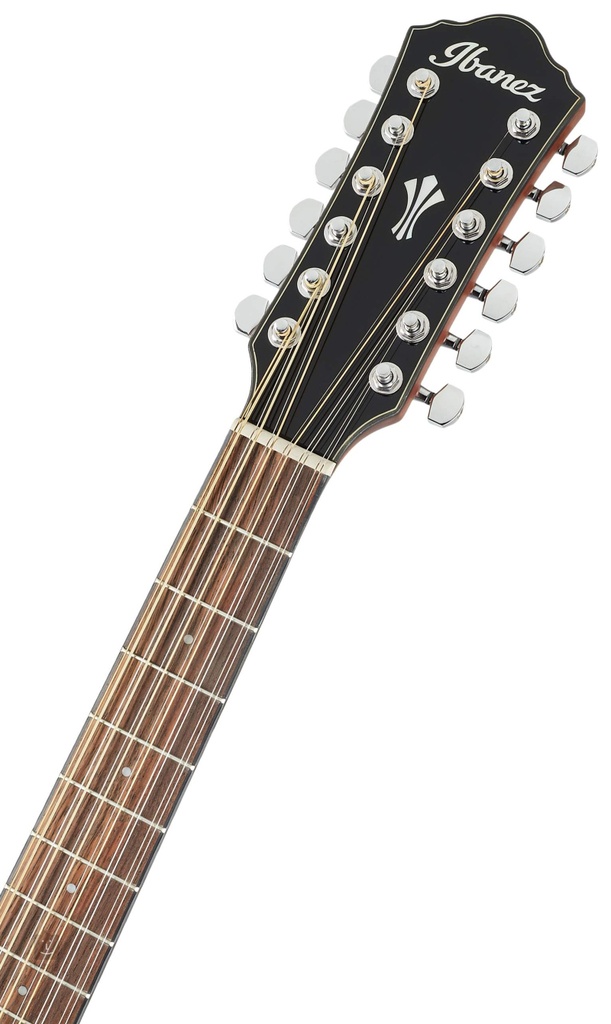 GUITARRA ELECTROACUSTICA IBANEZ 12 CDAS AEG5012-BKH