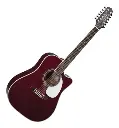 TAKAMINE JJ325SRCL-12 W/SEMI-HARD GUITARRA DOCEROLA 