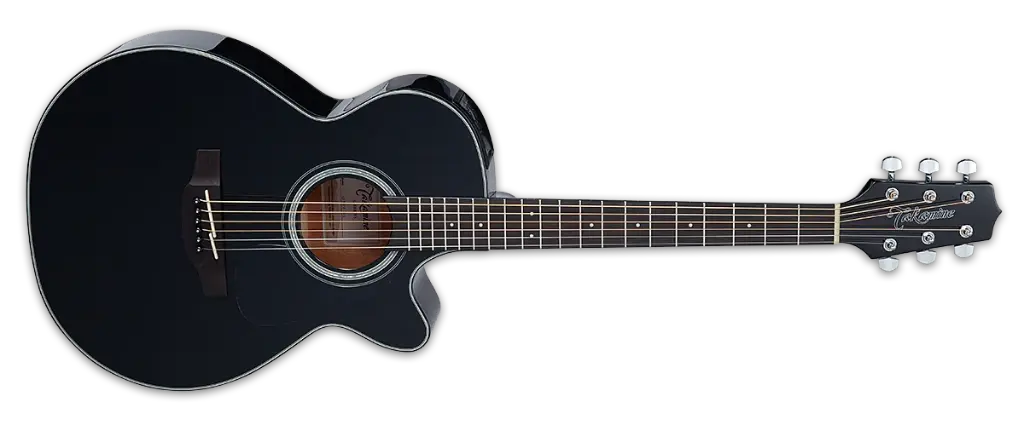 Guitarra electroacústica Takamine GF30CE-BLK negra 