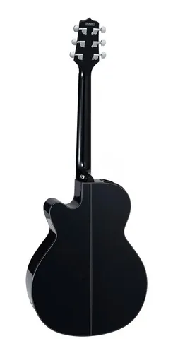 Guitarra electroacústica Takamine GN15CE‑BLK con corte y preamp TP‑4T 