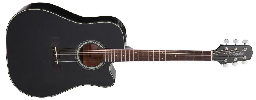 Guitarra electroacústica Takamine GD15CE BLK con pre‑amp TP‑4T