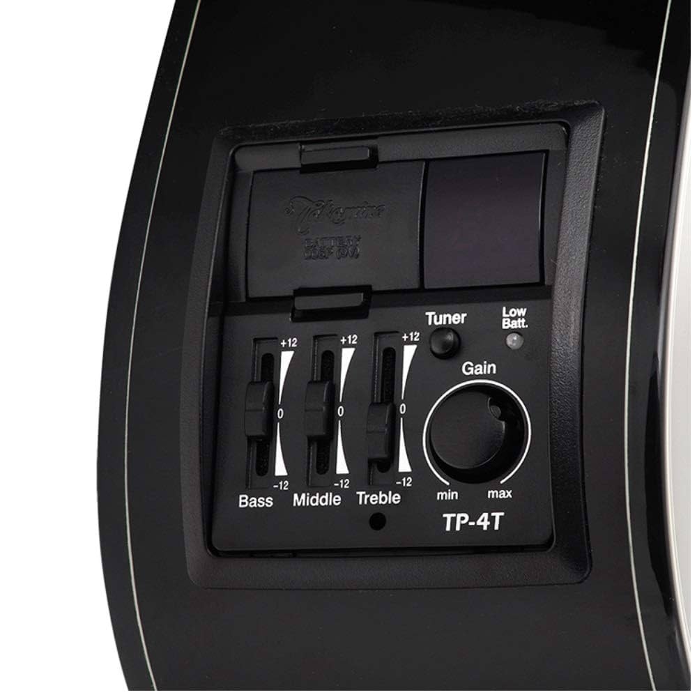 Guitarra electroacústica Takamine GD15CE BLK con pre‑amp TP‑4T