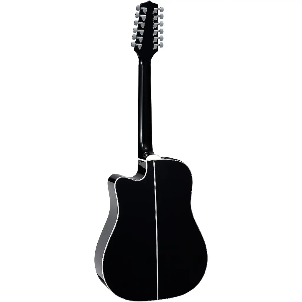 TAKAMINE GD38CE BLACK GUITARRA DOCEROLA 