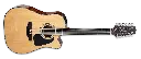 Guitarra 12 cuerdas Takamine GD30CE‑12 NAT – dreadnought cutaway con preamp TP‑4TD