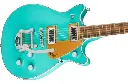 GRETSCH G5232T ELECTROMATIC DOUBLE JET FT WITH  BIG SBY LRL CAICOS GREEN