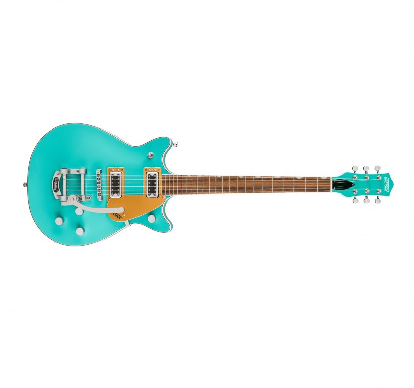 GRETSCH G5232T ELECTROMATIC DOUBLE JET FT WITH  BIG SBY LRL CAICOS GREEN