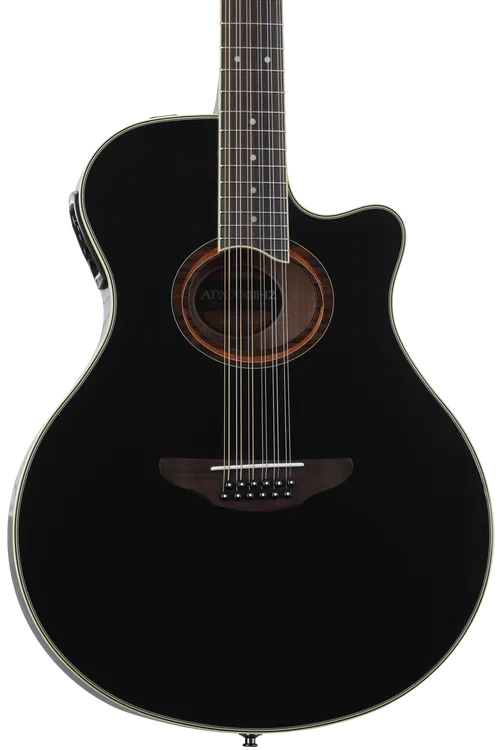 GUITARRA YAMAHA ELECTROACUSTICA 12 CDAS NEGRA APX700II12BL