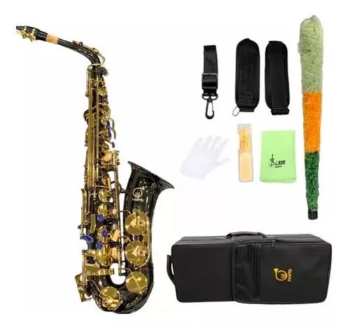 SAXOFON ALTO FANPRO EB EB LLAVE DE F# DE LATON Y A